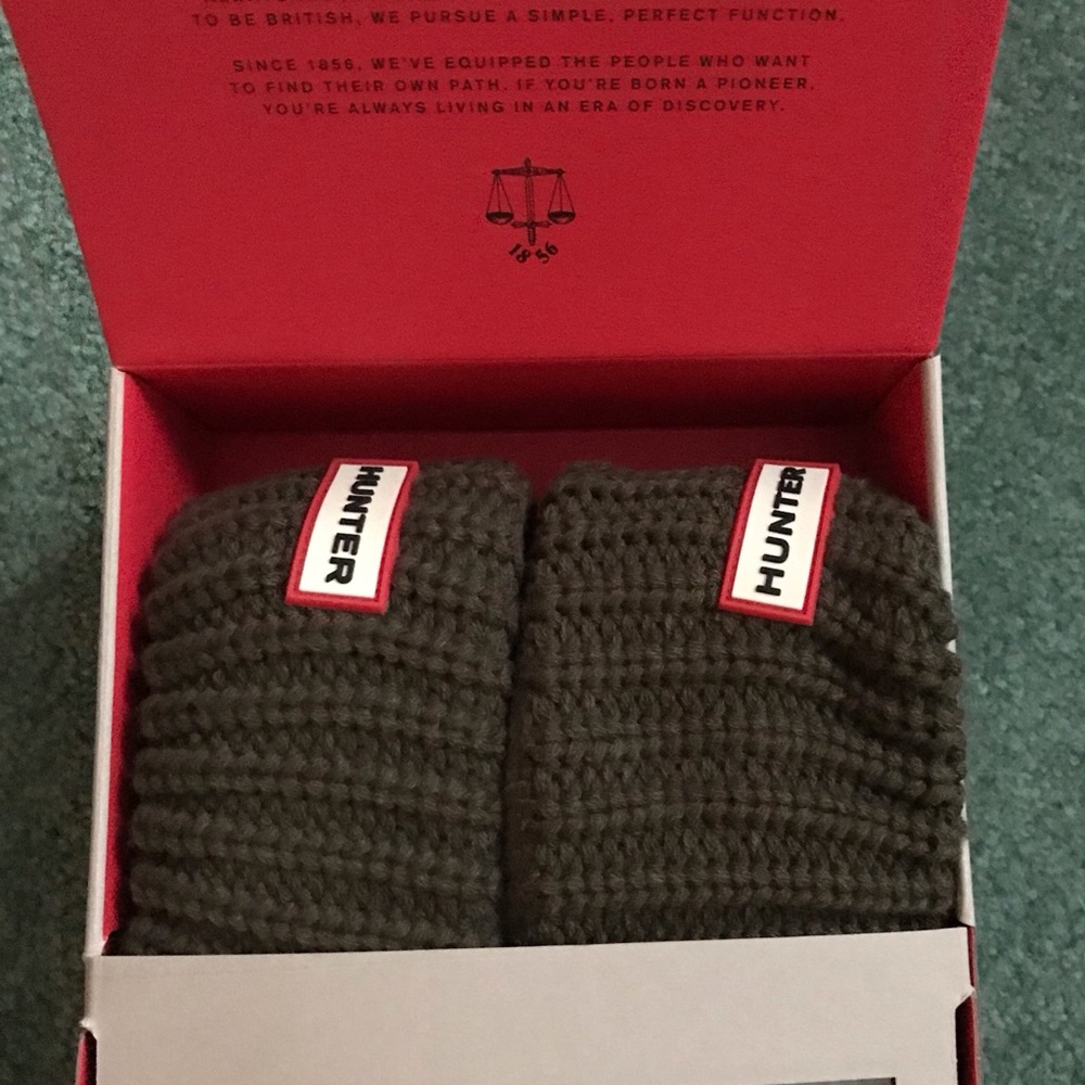 Tall Hunter boot socks